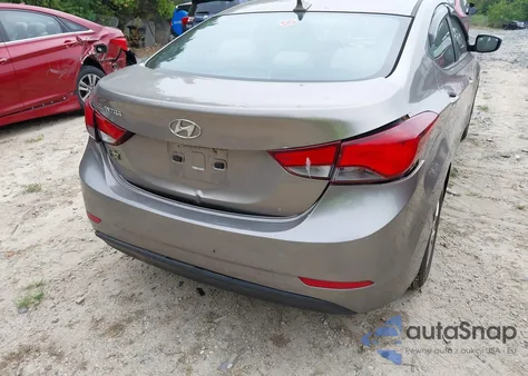 2014 Hyundai Elantra Se z USA, uszkodzony, nr VIN 5NPDH4AE3EH499219